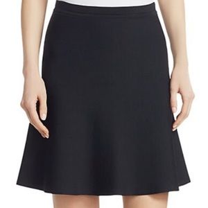 Theory Short Knit A-Line Skirt